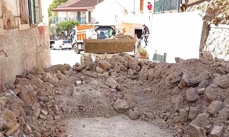 Κέρκυρα: Εικόνες Αποκάλυψης στους Καρουσάδες μετά το πέρασμα της κακοκαιρίας