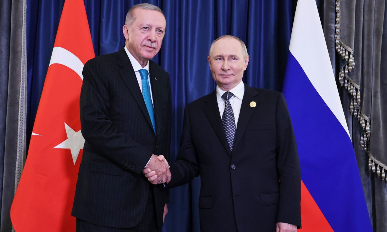 Τηλεφωνική επικοινωνία Ερντογάν με Πούτιν αύριο για τον πόλεμο στην Ουκρανία