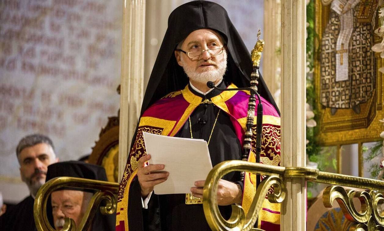 Ελπιδοφόρος: Τιμή στους Άρχοντες του Τάγματος του Αγίου Ανδρέα του Οικουμενικού Πατριαρχείου