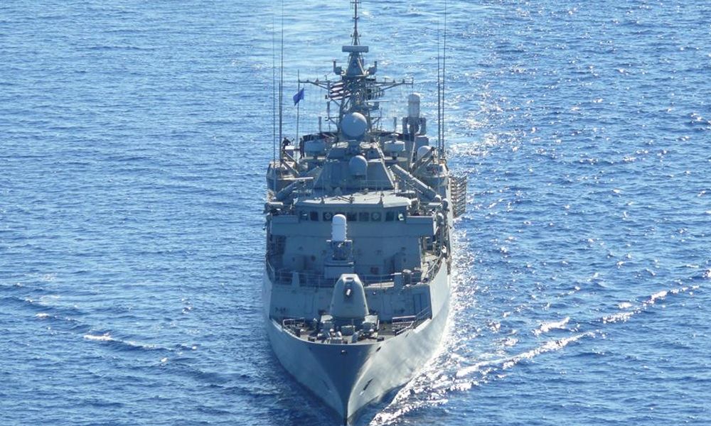 Περιπέτεια για την φρεγάτα «Σπέτσαι» που επιστρέφει νωρίτερα από το Άντεν λόγω μηχανικής βλάβης