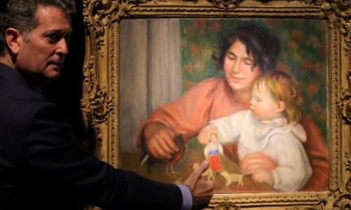 Άγνωστος πίνακας του Ρενουάρ πουλήθηκε για 1,8 εκατομμύρια ευρώ – Αναβιώνει η αγορά έργων τέχνης