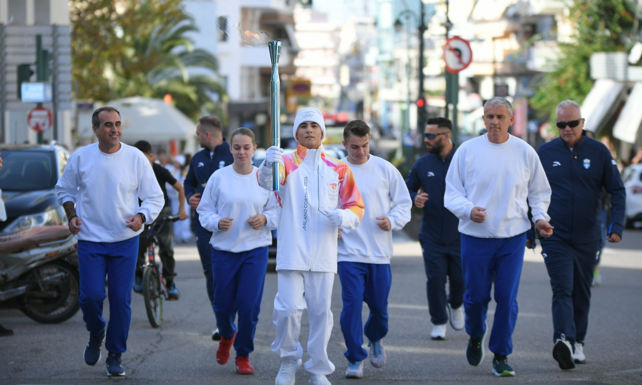 Πύργος: Η τελετή υποδοχής της Ολυμπιακής Φλόγας στην πόλη – Δείτε βίντεο