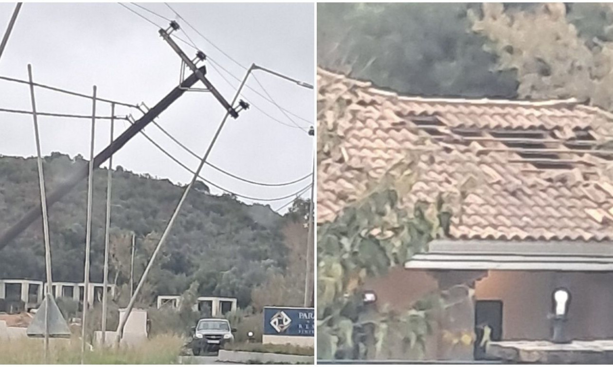 Κακοκαιρία «Adel»: Εκτεταμένες ζημιές στη Μεσσηνία – Χωρίς ρεύμα η Φοινικούντα