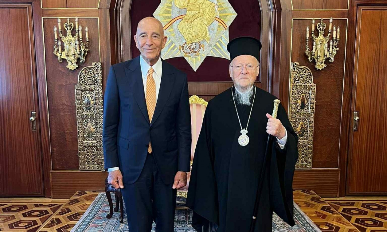 Στο Φανάρι ο Αμερικανός πρέσβης – Προωθείται το άνοιγμα της Θεολογικής Σχολής