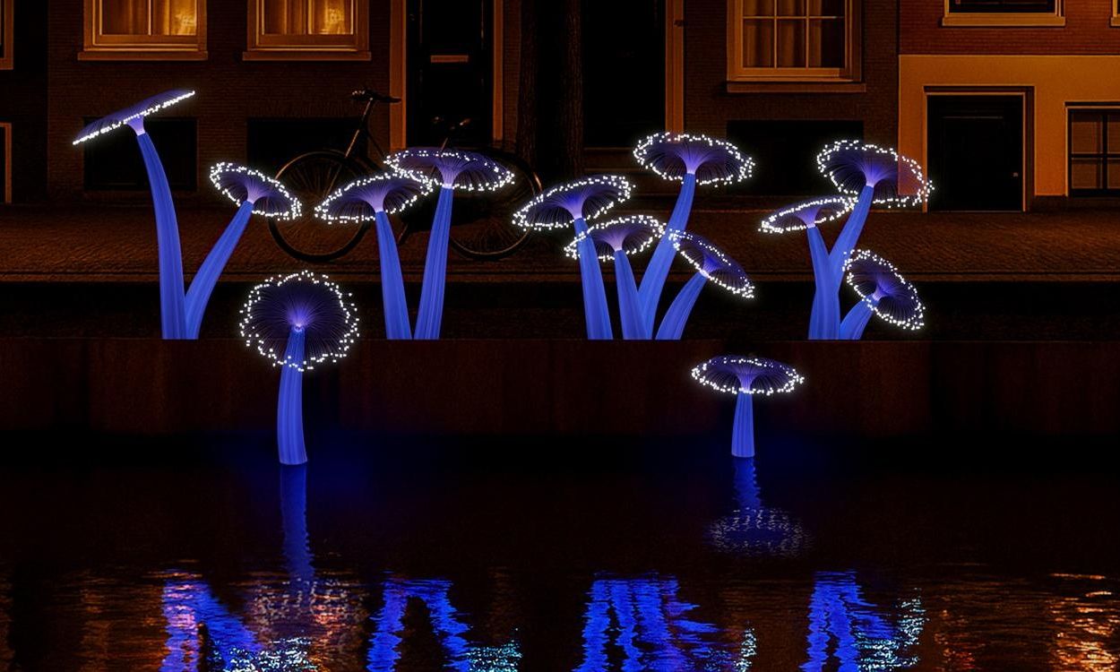 Ολλανδία: Το Φεστιβάλ Φωτός μετατρέπει το Άμστερνταμ σε υπαίθριο Μουσείο