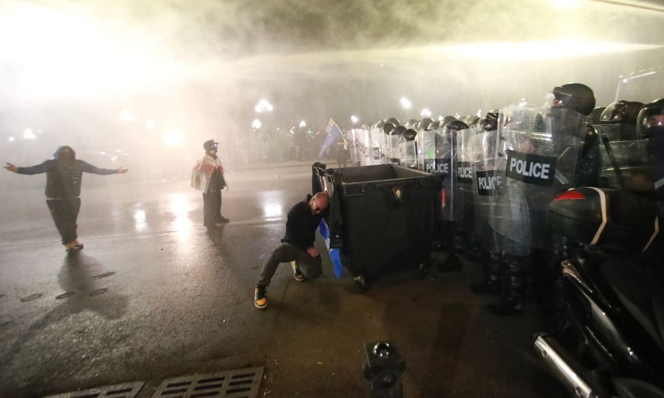 Γεωργία: Ψέκασαν διαδηλωτές με τοξική ουσία του Α’ Παγκοσμίου Πολέμου