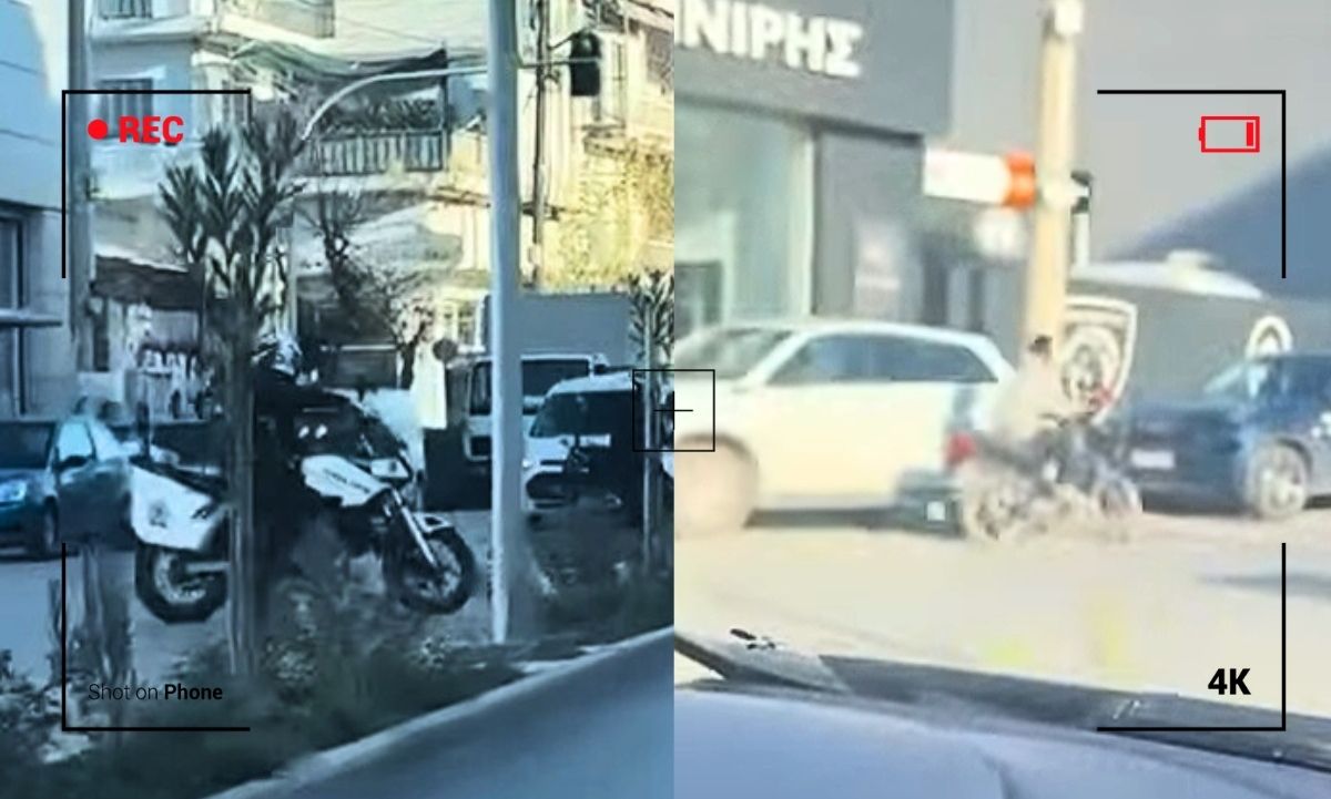 Θεσσαλονίκη: Βίντεο από καταδίωξη ανήλικου μηχανόβιου Ρομά στο κέντρο της πόλης