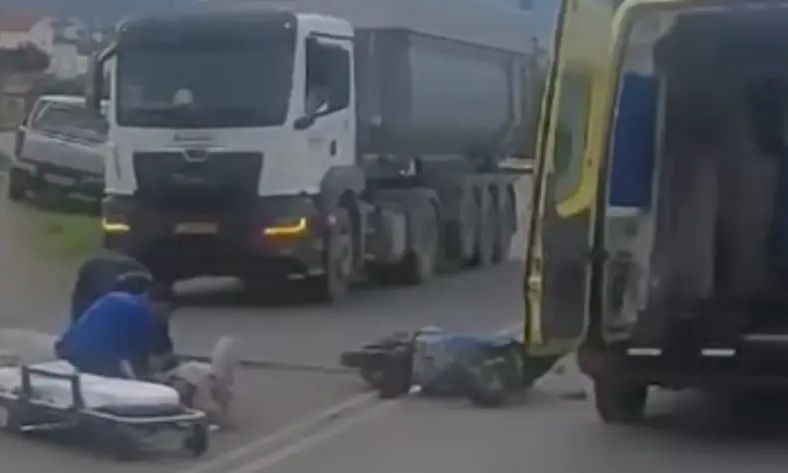 Τροχαίο ατύχημα στο Ηράκλειο: Μοτοσικλέτα εξετράπη της πορείας της – Στο νοσοκομείο ο οδηγός