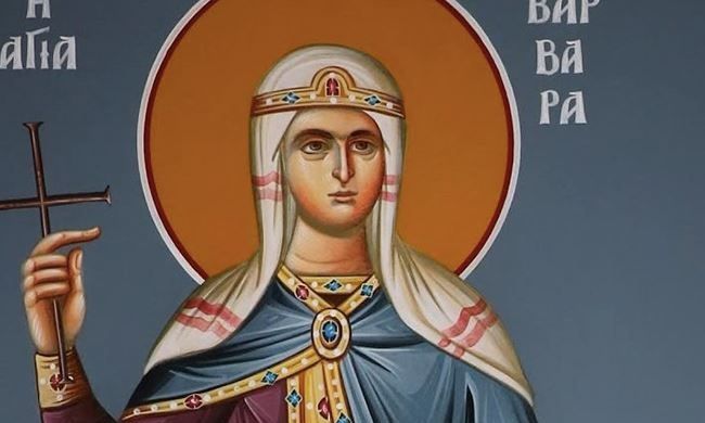 Αγία Βαρβάρα: Γιατί είναι προστάτιδα του Πυροβολικού – Τι συμβολίζει το ποτήρι που κρατά