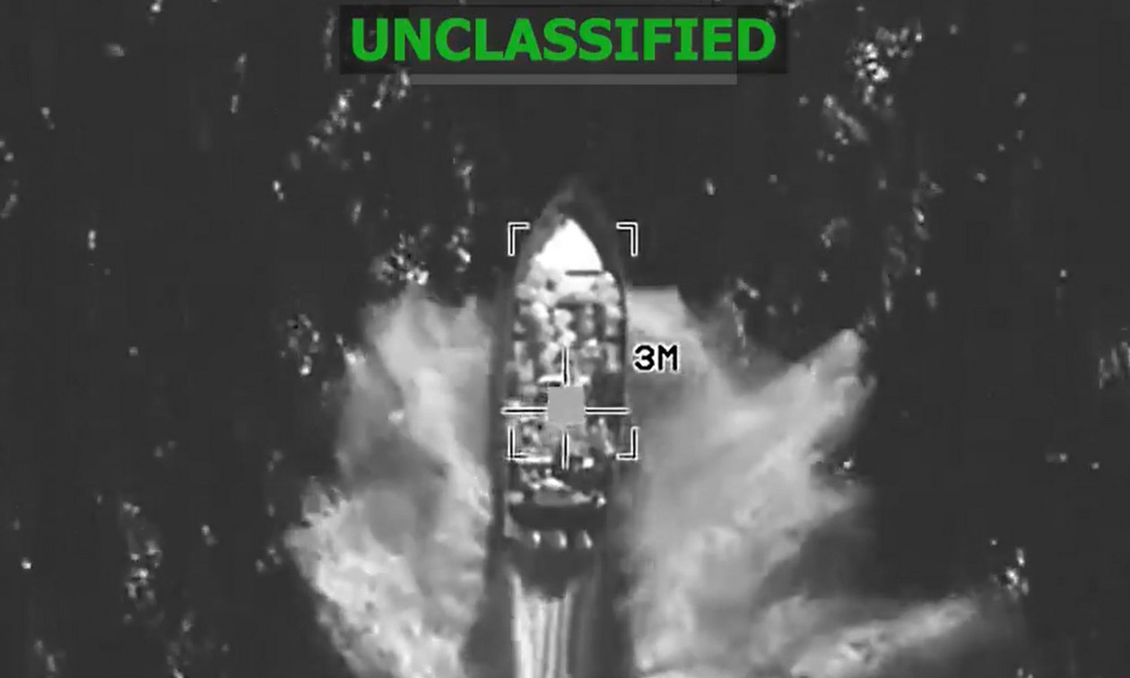 Τέσσερις νεκροί από πλήγμα των ΗΠΑ κατά σκάφους που μετέφερε ναρκωτικά στον Ανατολικό Ειρηνικό