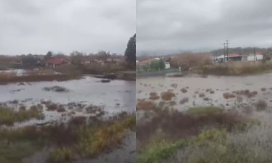 Κακοκαιρία Byron: «Βούλιαξε» η Λάρισα – Θύμισαν «Βενετία» τα Μεσάγγαλα