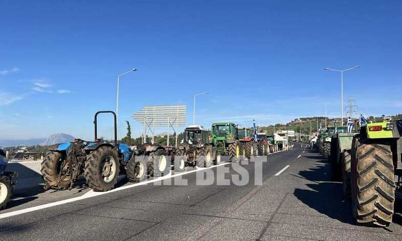 «Επί ποδός» οι αγρότες για την κατάληψη της γέφυρας Ρίου-Αντιρρίου – Φραγμούς έστησε η Αστυνομία