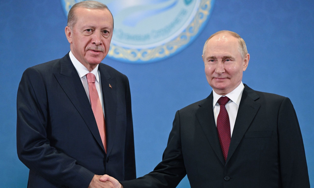 Συνάντηση Πούτιν και Ερντογάν την Παρασκευή στο Τουρκμενιστάν