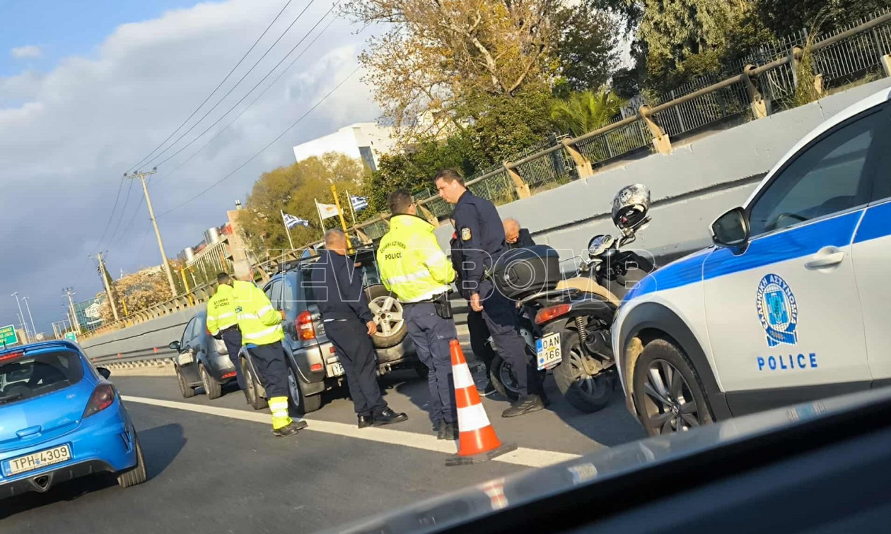 Τροχαίο ατύχημα στον Κηφισό – Καθυστερήσεις στο ύψος της Καλυφτάκη