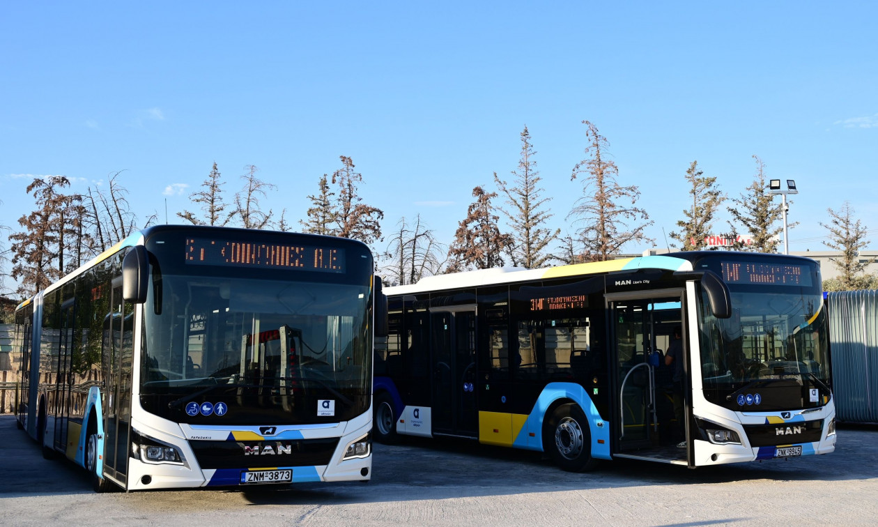 Στάση εργασίας στα λεωφορεία την Τετάρτη – Οι ώρες που τραβούν χειρόφρενο οι οδηγοί