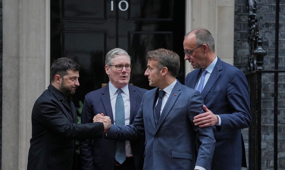 Ουκρανία: Συναντήσεις Ζελένσκι με Ευρωπαίους και Αμερικάνους στο Βερολίνο