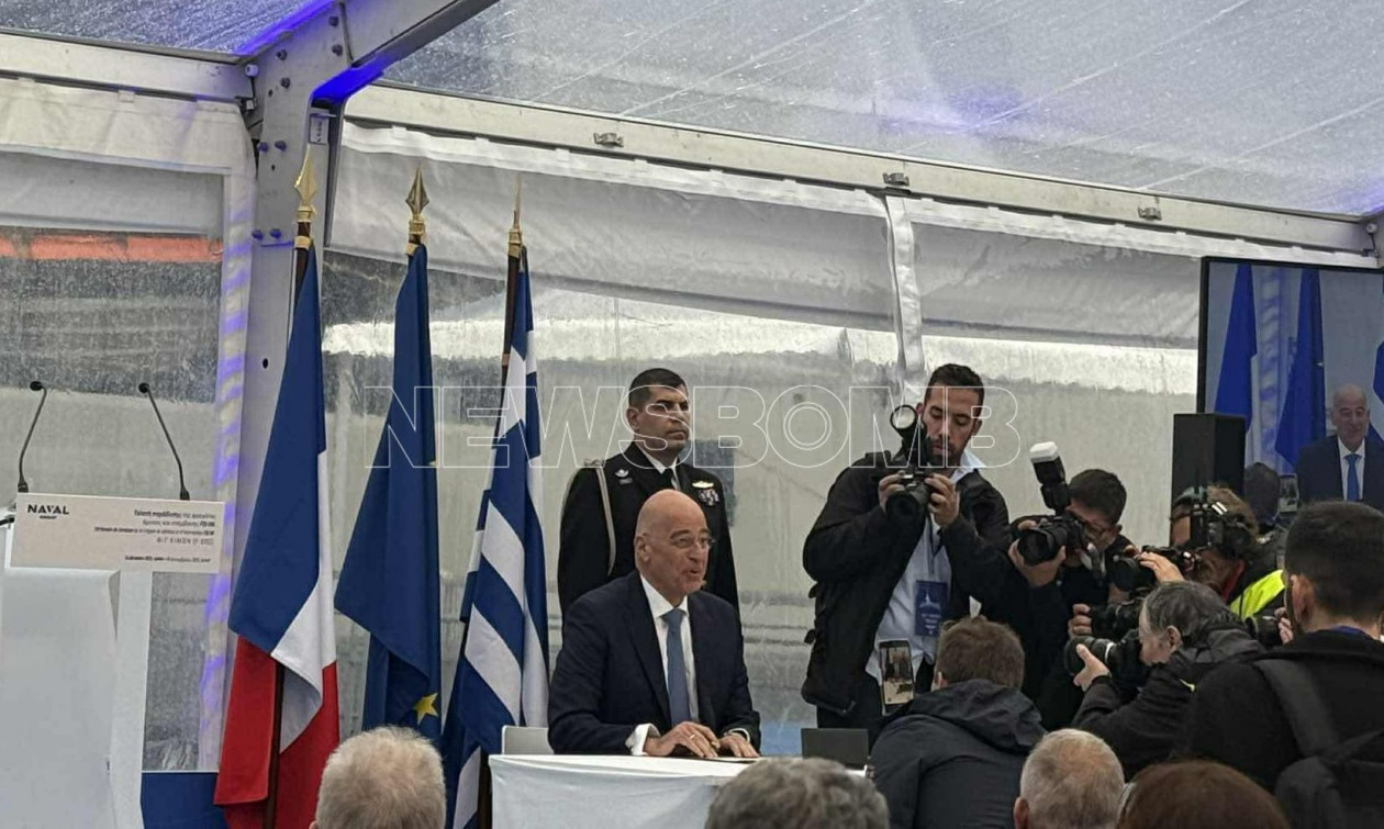 Belharra – Δένδιας σε Γαλλίδα υπουργό Άμυνας: «Ζούμε μια απόδειξη της στενής σχέσης Ελλάδας-Γαλλίας»