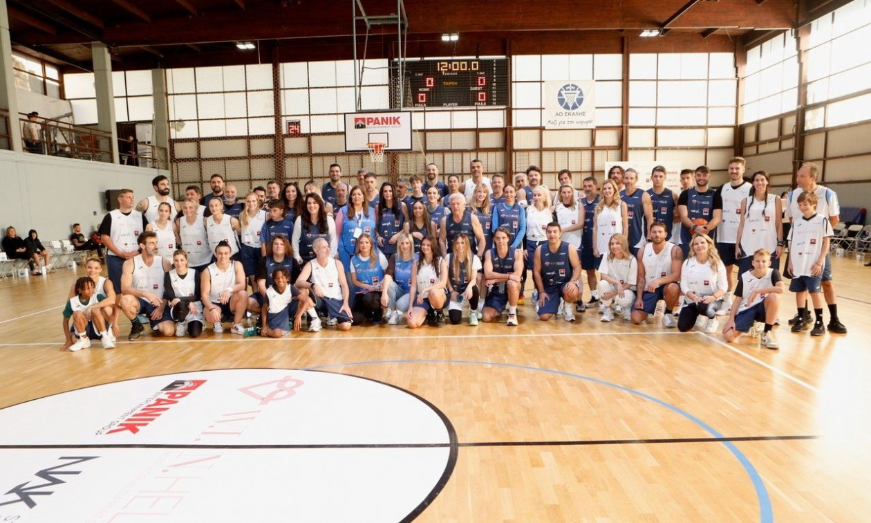 Ένας για όλους και όλοι για την W.I.N. Hellas, δείτε εδώ τον celebrity αγώνα μπάσκετ