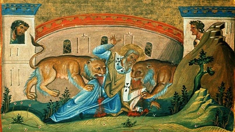 Εορτολόγιο 20 Δεκεμβρίου: Τιμάται ο Άγιος της Εκκλησίας που κατασπάραξαν τα λιοντάρια