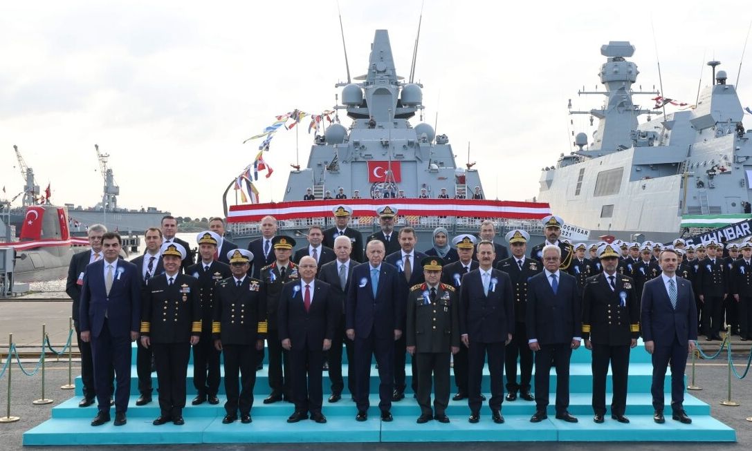 Ο Ερντογάν παρέλαβε νέο υποβρύχιο: «Είμαστε ισχυροί σε αέρα, στεριά και θάλασσα»