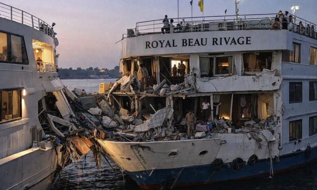 Σύγκρουση κρουαζιερόπλοιων στον Νείλο – Νεκρή 47χρονη Ιταλίδα