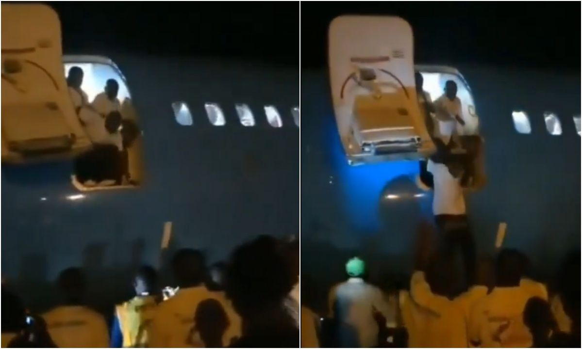 Κονγκό: Επιβάτες πηδούν από το αεροπλάνο επειδή δεν υπήρχε σκάλα – Δείτε βίντεο