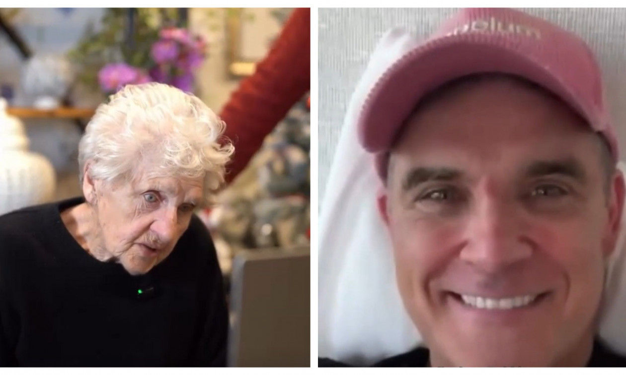 Ρόμπι Γουίλιαμς: Έκανε έκπληξη σε 94χρονη φανατική θαυμάστρια του – Δείτε βίντεο