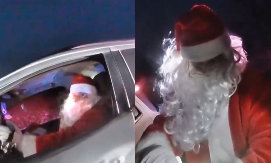 Οχάιο: Άγιος Βασίλης συνελήφθη για υπερβολική ταχύτητα – Βίντεο