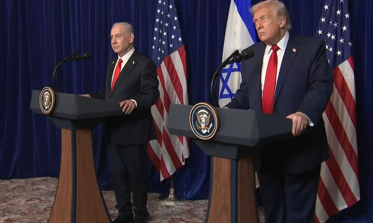 Οι δηλώσεις Τραμπ-Νετανιάχου μετά τη συνάντησή τους – Live βίντεο