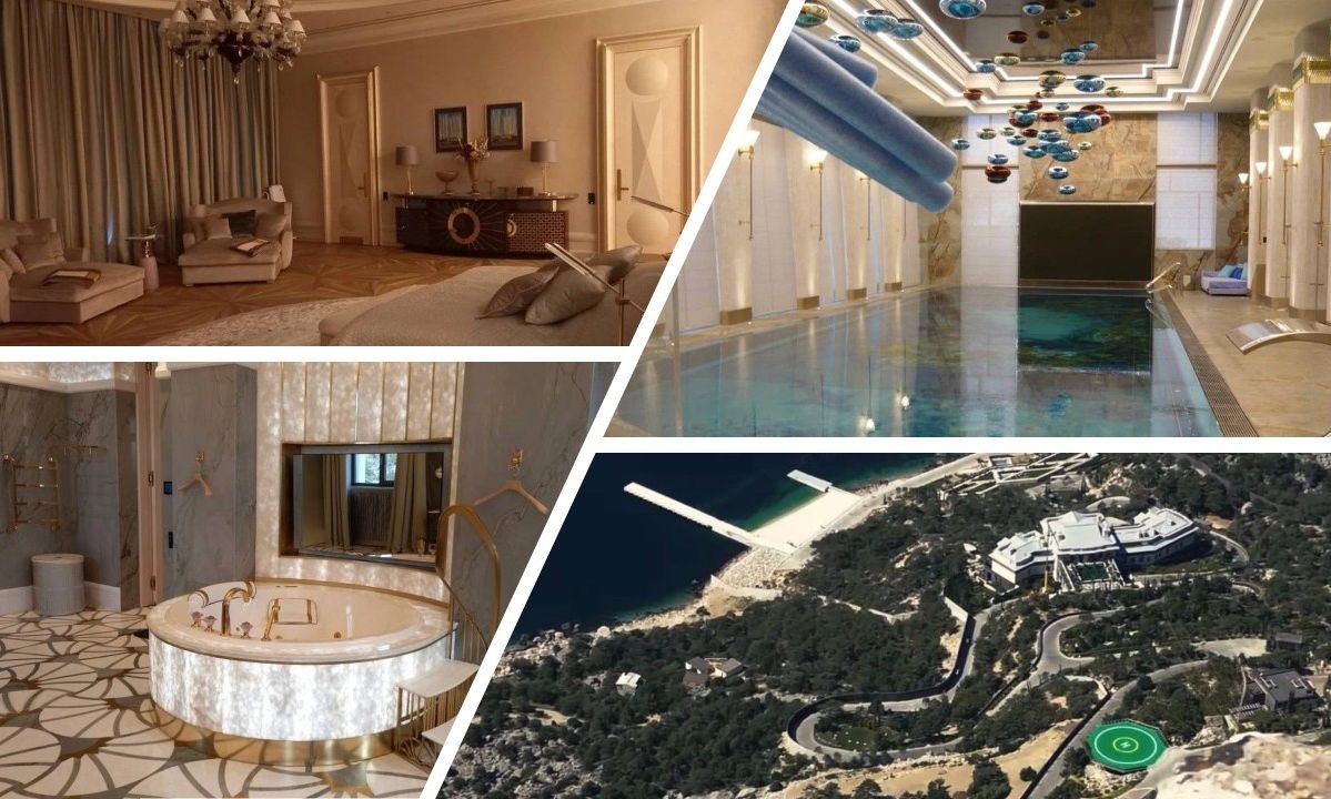 Το μυστικό παλάτι του Πούτιν στην Κριμαία – Στην κορυφή βράχου με κρυοθάλαμο και χρυσό μπάνιο