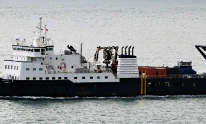 Τουρκική πρόκληση στο Αιγαίο: Έκαναν hailing σε πλοίο που ποντίζει οπτική ίνα στην Αστυπάλαια