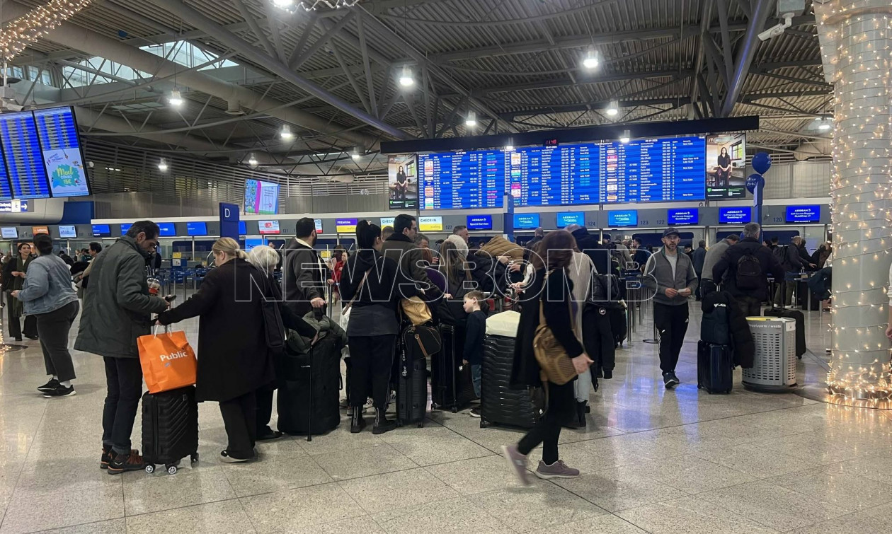 «Ελ. Βενιζέλος»: Σε λίγες ώρες θα έχει αποκατασταθεί η εναέρια κυκλοφορία, λέει το αεροδρόμιο