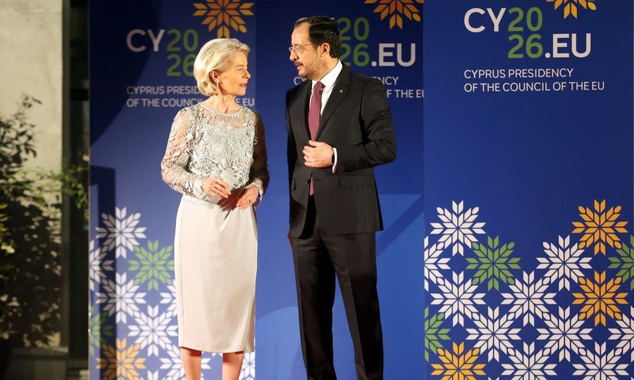 Φον ντερ Λάιεν: «Απόλυτη προτεραιότητα η επανένωση της Κύπρου», λέει η πρόεδρος της Κομισιόν