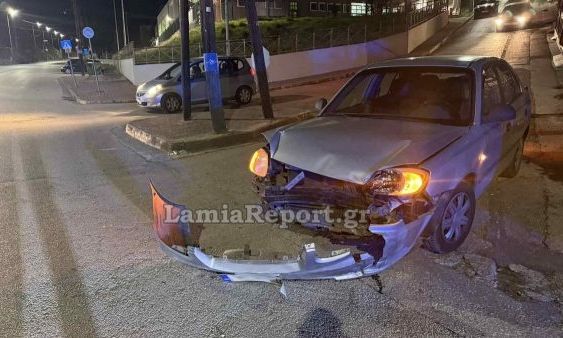 Λαμία: Τροχαίο ατύχημα με έναν τραυματία στον περιφερειακό – Βίντεο