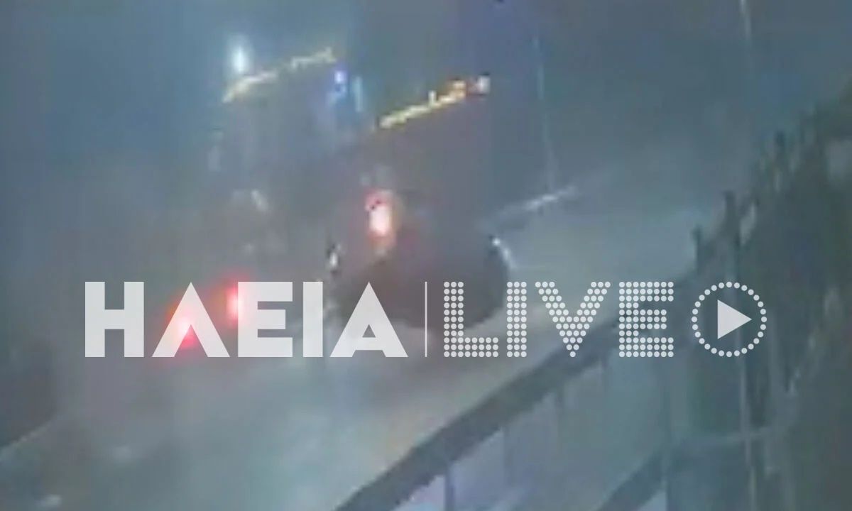 Ηλεία: Η στιγμή που ανεμοστρόβιλος ανατρέπει αυτοκίνητο στο Γιαννιτσοχώρι – Δείτε βίντεο