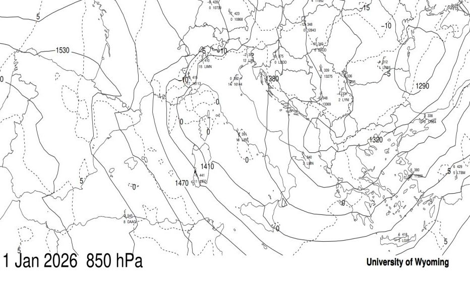 Έκτακτο δελτίο για την ψυχρή εισβολή αναμένεται από την ΕΜΥ