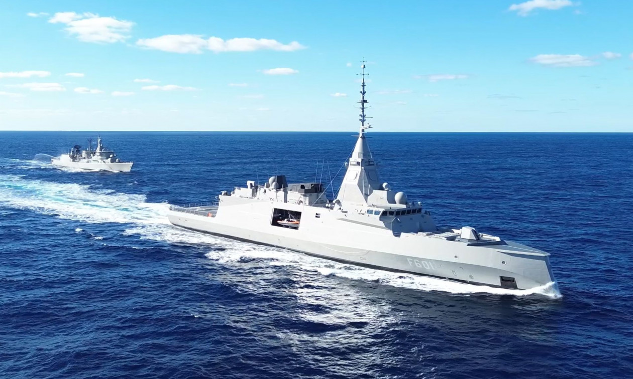 Φρεγάτα Κίμων: Η επίσημη υποδοχή του υπερόπλου που αλλάζει τις ισορροπίες στην Ανατολική Μεσόγειο