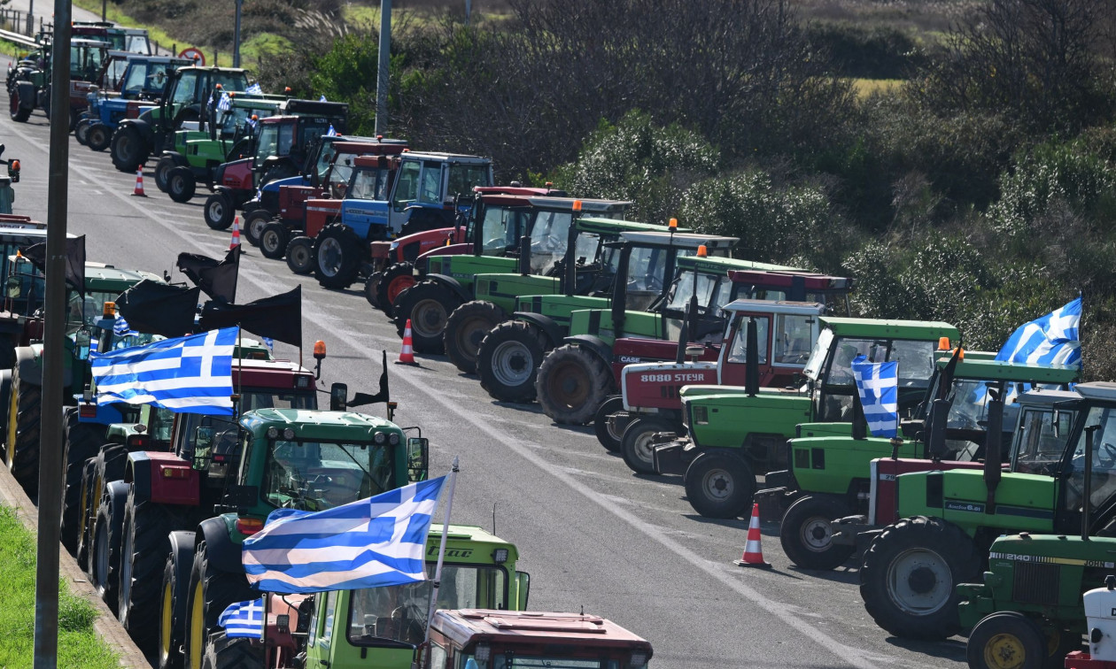 Μπλόκα αγροτών: Ανοιχτή η Αθηνών-Λαμίας σε Κάστρο Βοιωτίας, Θήβα και Αταλάντη