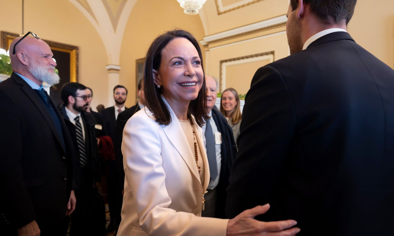 Βενεζουέλα: Η Μαρία Κορίνα Ματσάδο πρόσφερε το Νόμπελ Ειρήνης στον Ντόναλντ Τραμπ