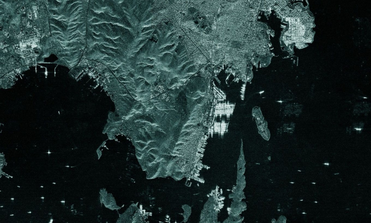 Ελληνικοί δορυφόροι κατέγραψαν από το διάστημα τη φρεγάτα Κίμων να φτάνει στην Ελλάδα