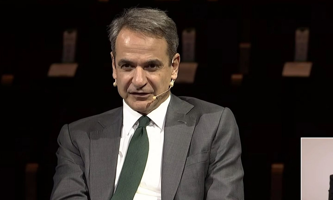 Live η συζήτηση του Κυριάκου Μητσοτάκη με τον Ηλία Κανέλλη στο Ωδείο Αθηνών