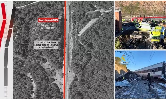 Σιδηροδρομικό δυστύχημα στην Ισπανία: Τα 20” μεταξύ εκτροχιασμού και σύγκρουσης των δύο τρένων