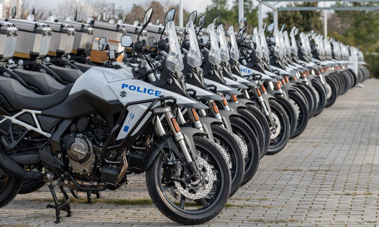 Με 431 μοτοσικλέτες, μέσω του προγράμματος «ΑΙΓΙΣ», ενισχύθηκε η ΕΛΑΣ