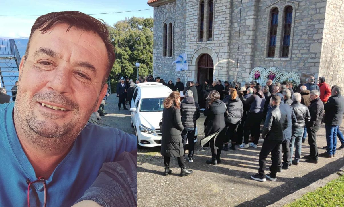 Δολοφονία στην Αιτωλοακαρνανία: Βαρύ κλίμα στην κηδεία του 50χρονου κοινοτάρχη