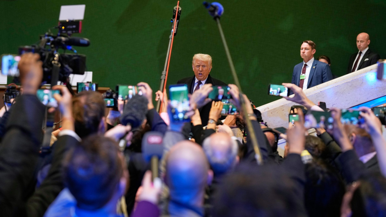 Τραμπ από Νταβός: «Όλοι θέλουν να τελειώσει ο πόλεμος» είπε μετά τη συνάντηση με Ζελένσκι