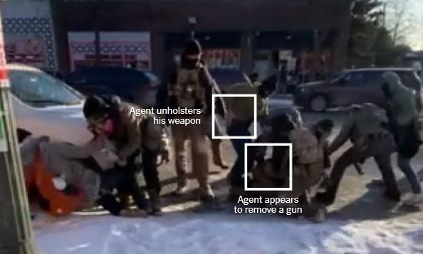 Μινεσότα: Καρέ-καρέ η δολοφονία του Άλεξ Πρέτι από πράκτορες της ICE