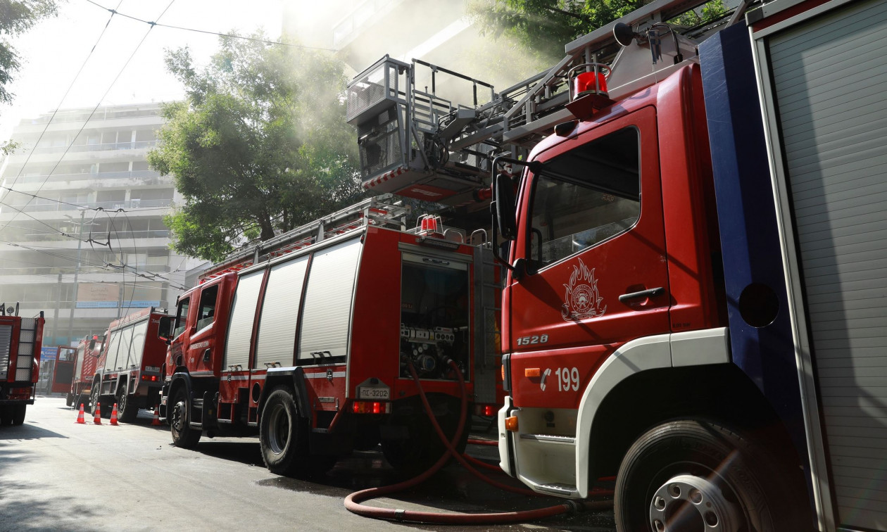 Φωτιά σε φούρνο στο κέντρο της Αθήνας – Κυκλοφοριακές ρυθμίσεις