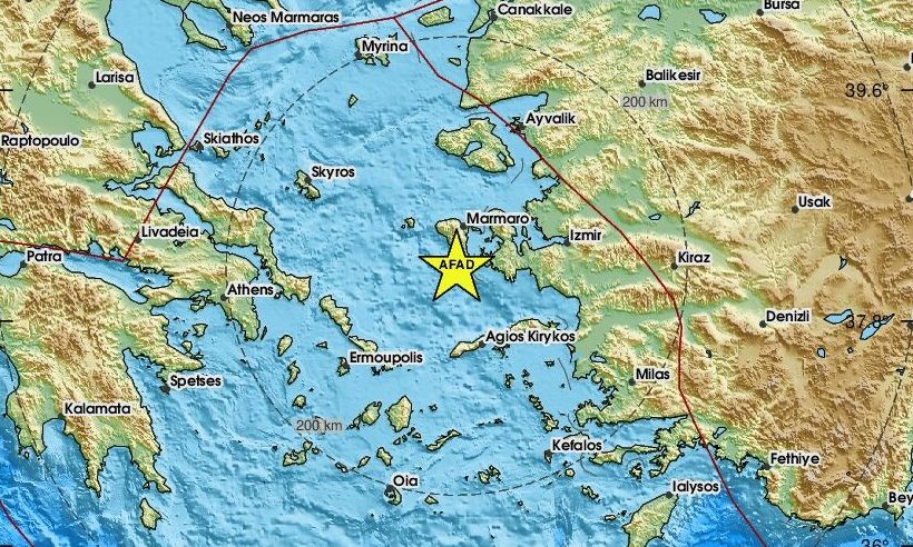 Σεισμός 3,2 Ρίχτερ στη Χίο