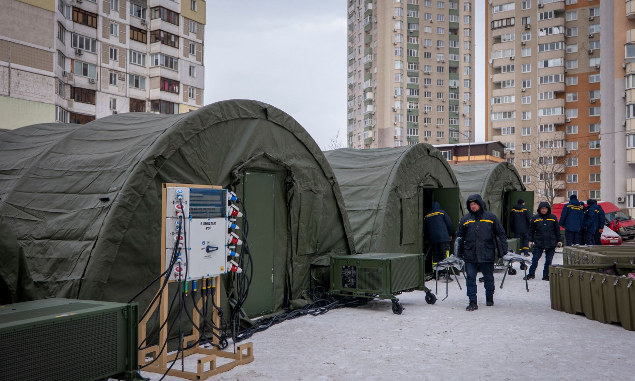 Ήσυχη βραδιά στο Κίεβο έπειτα από την ανακοίνωση Τραμπ ότι η Μόσχα δεν θα επιτεθεί