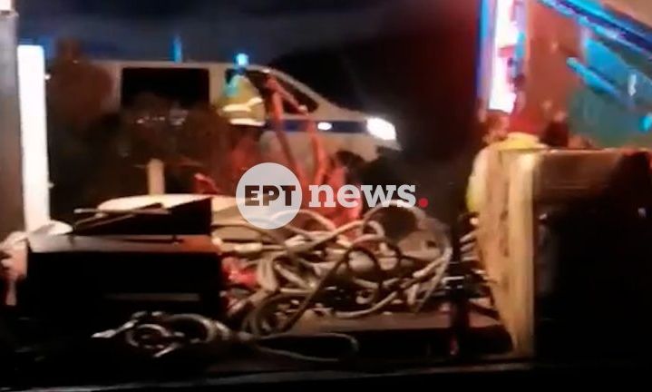 Βοιωτία: Φορτηγό με οπωροκηπευτικά ανατράπηκε στην Εθνική οδό